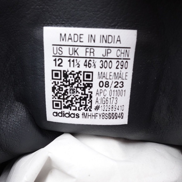 NEW adidas Originals Samba OG Leather Sneakers IG6173 Carbon - Picture 8 of 9